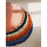 Soft Velvet Mat with Frill “Apricot” - Moi Mili