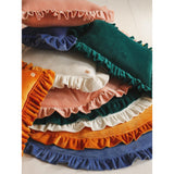 Soft Velvet Mat with Frill “Apricot” - Moi Mili