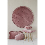 Soft Velvet Mat with Frill