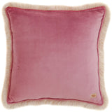 Velvet Pillow with fringe