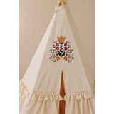 Teepee with frills "Folk"