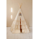 Teepee with frills "Folk"