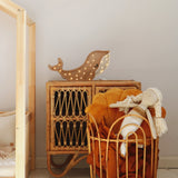 Brown Whale Lamp