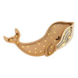 Brown Whale Lamp