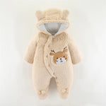 Bear Warm Baby Rompers 