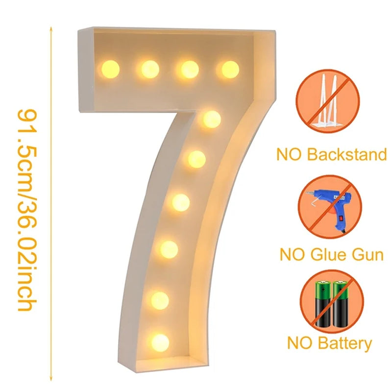 Giant Number Box – Cozy Nursery
