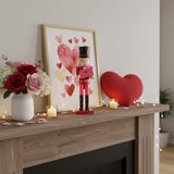 Valentine’S Love Nutcracker Figurine Romantic Holiday Decor & Gift