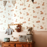 Bear Nursery Wallpaper - Cozy Nursery