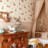 Bear Nursery Wallpaper - Cozy Nursery