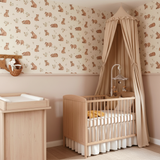 Bear Nursery Wallpaper - Cozy Nursery