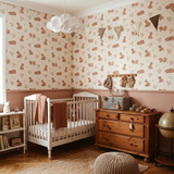 Bear Nursery Wallpaper - Cozy Nursery