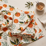 Clementine Muslin Swaddle 120x120 - Cozy Nursery