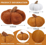 3 Pcs Pumpkin Pillows