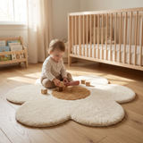 Daisy Flower Rug - Cozy Nursery