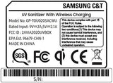 Electronics Qi Wireless Charger and UV Sanitizer - US Version
