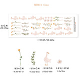 Cute Geese Wall Stickers 