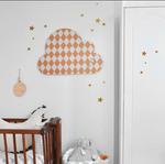 Wall Stickers French Cloud White With Stars