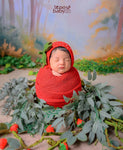 Strawberry Baby Newborn Wraps for Photography Bundle