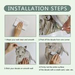 Cartoon Puppy Wall Stickers 