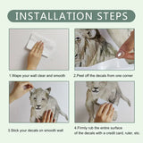 Cartoon Puppy Wall Stickers 