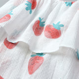 Erdbeer-Strampler für Babys