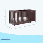 Graco Remi All-In-One Convertible Crib & Changer 