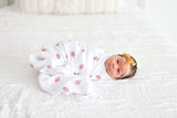 Strawberry Baby Muslin Swaddle