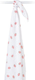 Strawberry Baby Muslin Swaddle