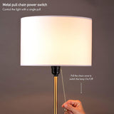 Drum Shade Standing Lamp