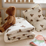 Bear Crib Bedding and Pillow Set