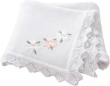 Baby Blanket 100% Traceable Cotton Knit Receiving Blankets 