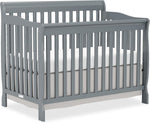 Baby Crib 5-In-1 Convertible, Wooden Cribs Converts to Toddler Bed