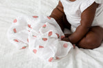 Strawberry Baby Muslin Swaddle