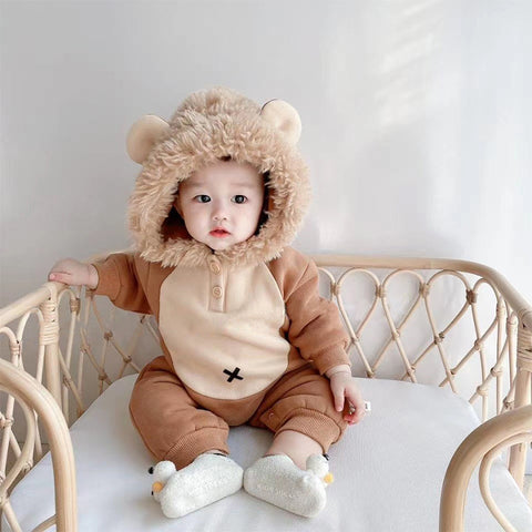 Lion Baby Romper