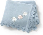 Baby Blanket 100% Traceable Cotton Knit Receiving Blankets 