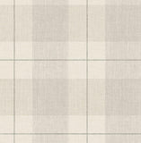 Lenox Hill Plaid Peel and Stick Wallpaper (Neutral)