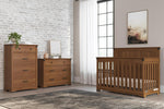 Full Panel 4-In-1 Convertible Crib, Converts to Day Bed
