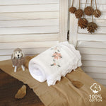 Baby Blanket 100% Traceable Cotton Knit Receiving Blankets 