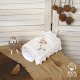 Baby Blanket 100% Traceable Cotton Knit Receiving Blankets 