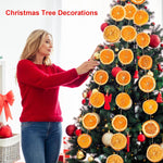 Christmas Decorations, 10Ft Dried Orange Slice Christmas Garland