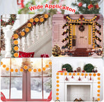 Christmas Decorations, 10Ft Dried Orange Slice Christmas Garland