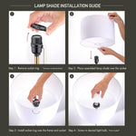 Drum Shade Standing Lamp