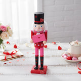 Valentine’S Love Nutcracker Figurine Romantic Holiday Decor & Gift