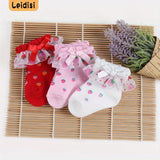 Girl's Fashion Cute Strawberry Socks