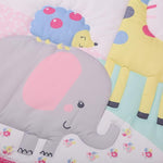 Grey Elephant Cot Bedding Set