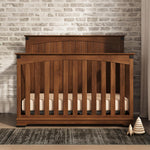 Full Panel 4-In-1 Convertible Crib, Converts to Day Bed