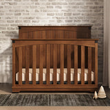 Full Panel 4-In-1 Convertible Crib, Converts to Day Bed