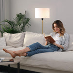 Drum Shade Standing Lamp