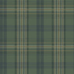 Austin Plaid Wallpaper, Green