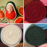 Watermelon Baby Newborn Wraps for Photography Bundle